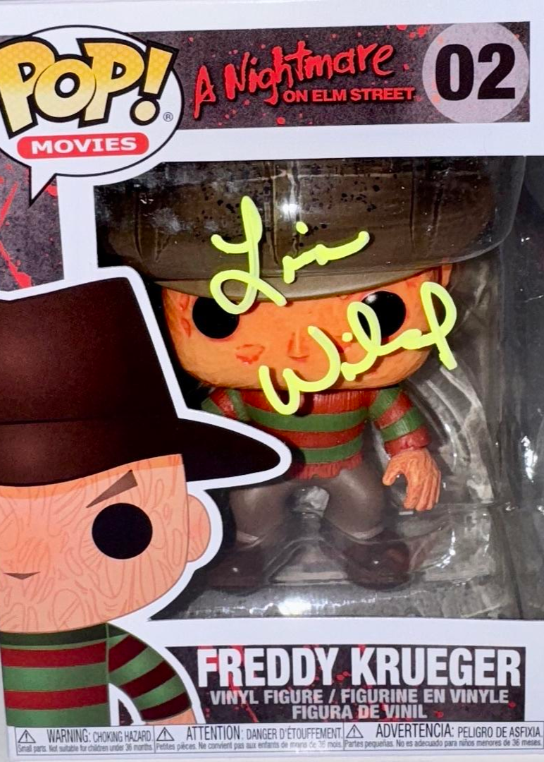 Lisa Wilcox Signed Funko Pop #02 "Freddy Krueger" (Nightmare On Elm Street) - SWAU #01